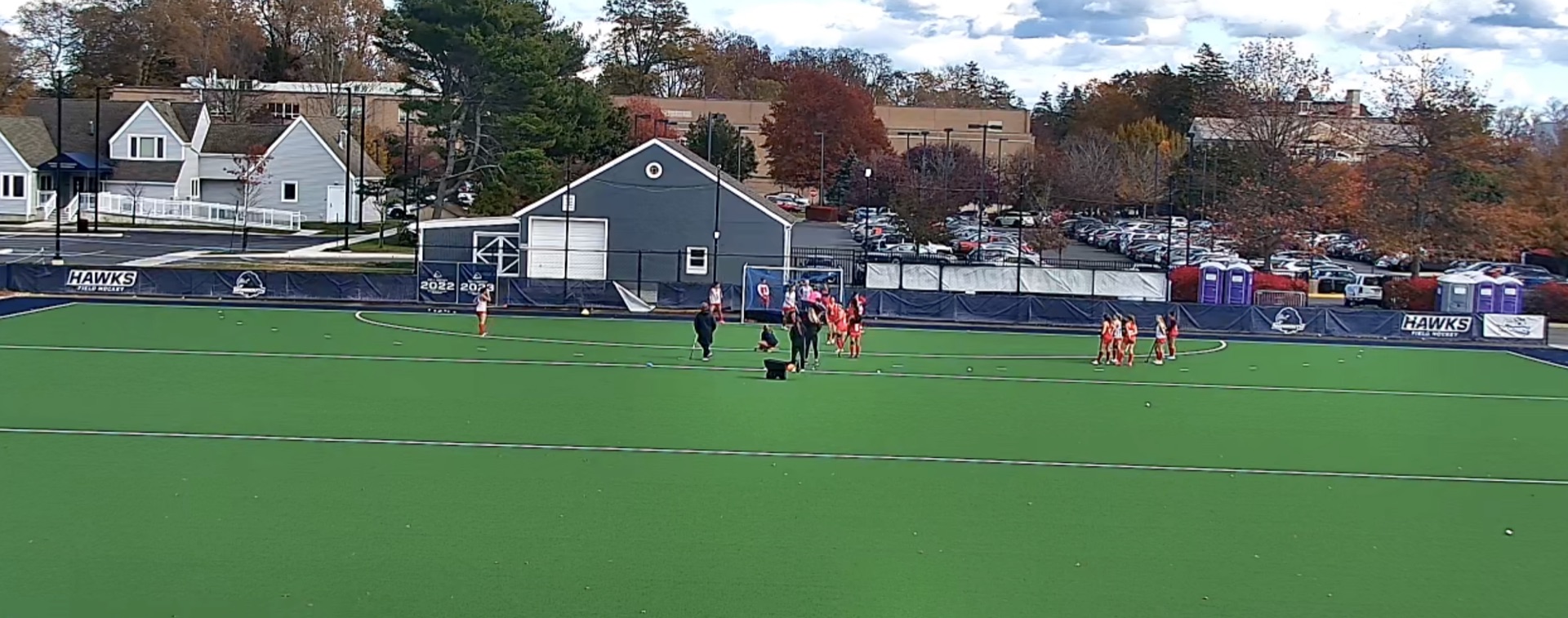 AWRE camera coverage of a collegiate field hockey venue